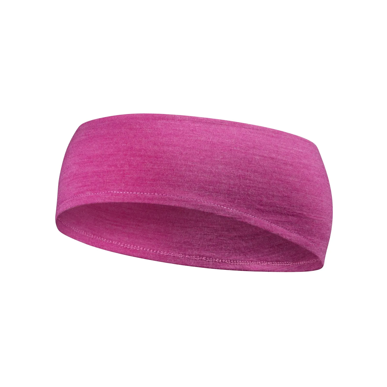 Gococo Tunt pannebånd merinoull rosa med refleks
