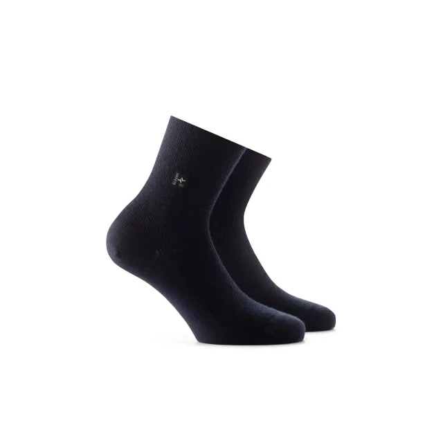 Rohner SupeR WO Quarter sokker navy 36-38 merino