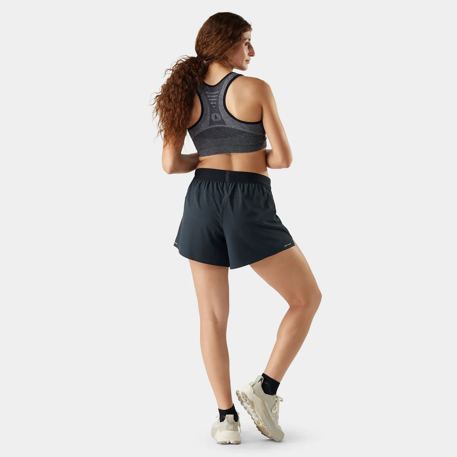 Smartwool Women's Active Lined 4" Short shorts svart lett