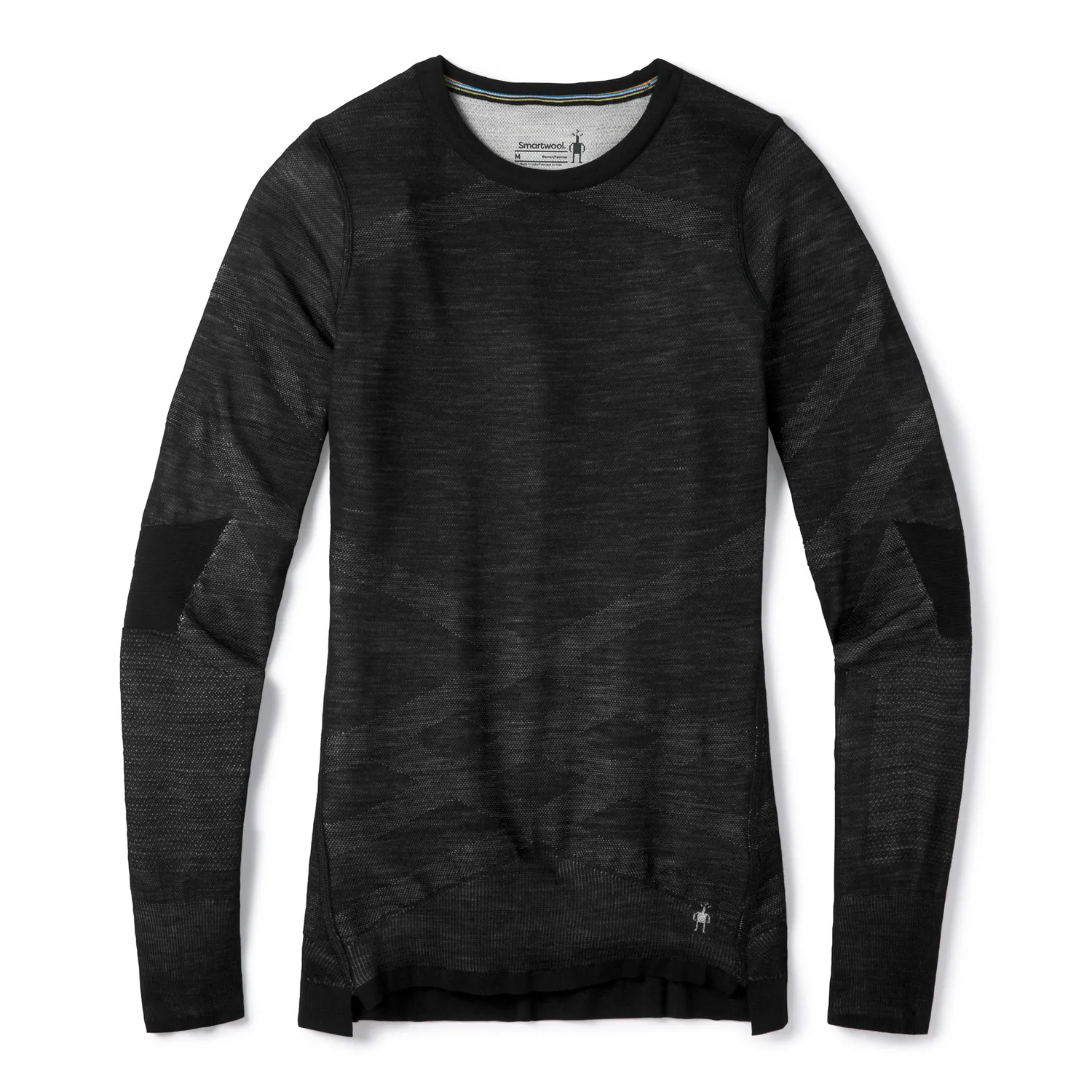 Smartwool Intraknit Thermal ullgenser sort-hvit dame