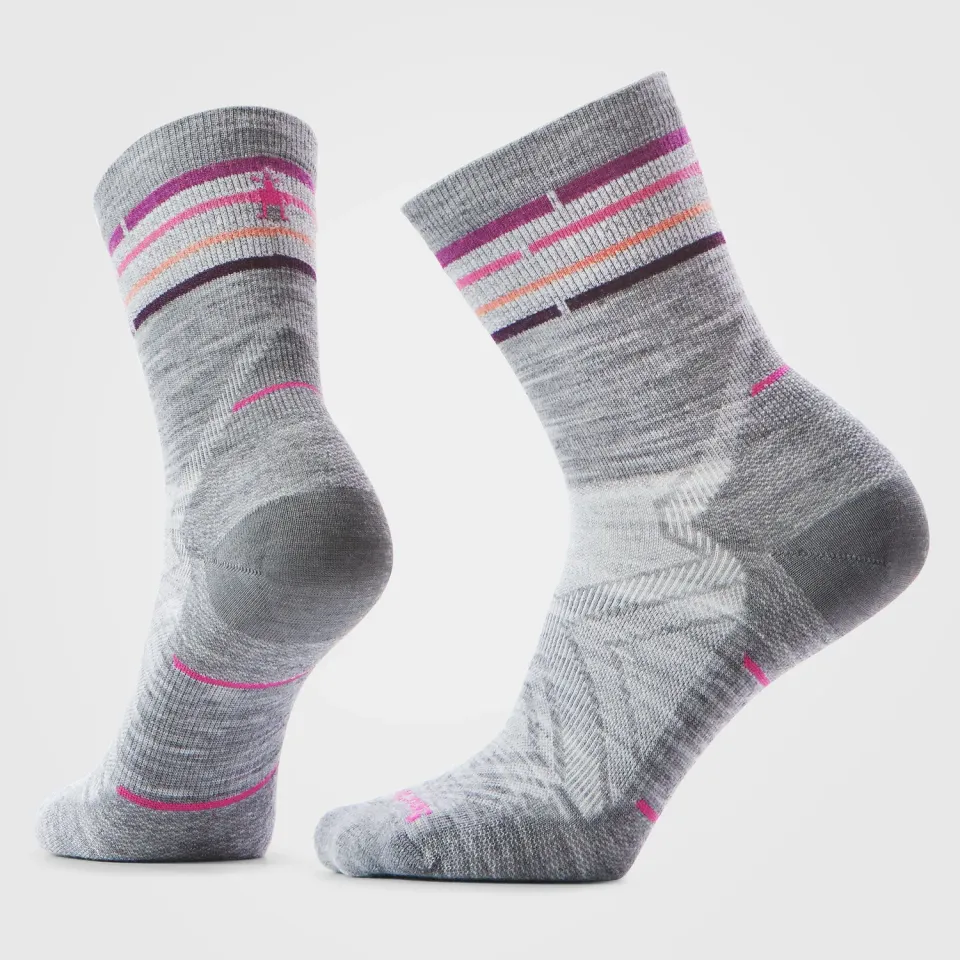 Smartwool Run Zero Cushion løpesokker Light Gray ull