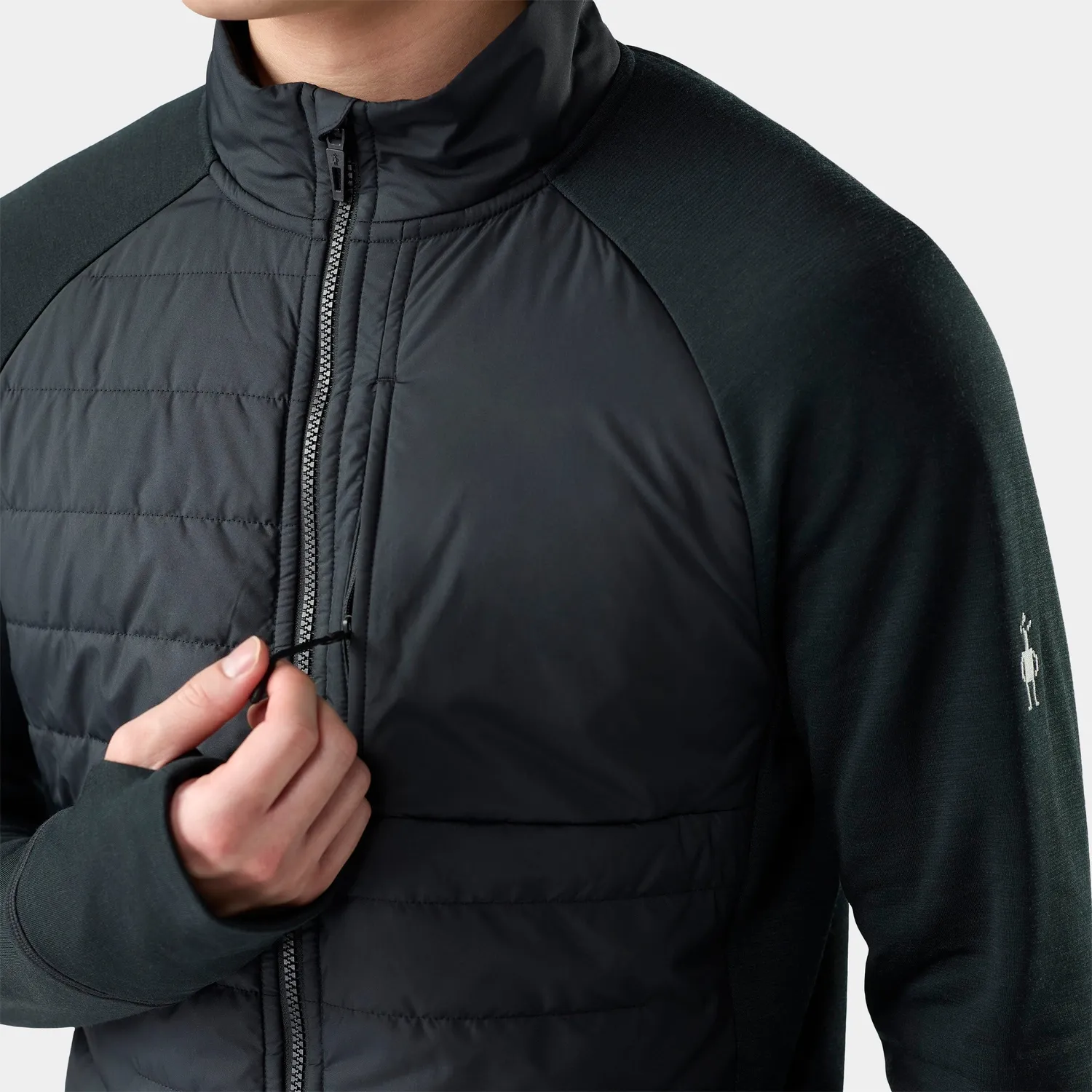 Smartwool Smartloft Hybrid jakke svart resirkulert ull