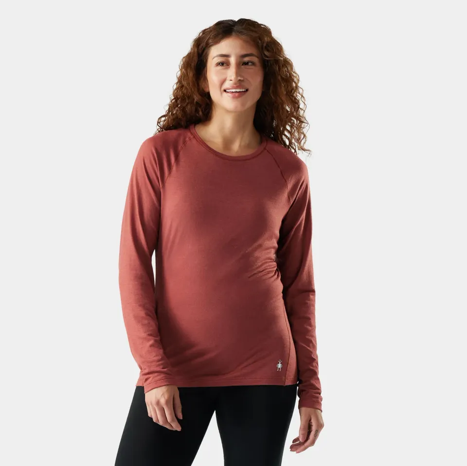 Smartwool Classic All-Season Crew ulltrøye burnt sienna M