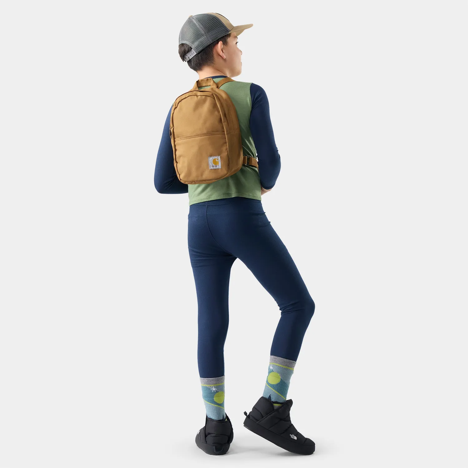 Smartwool Kids Classic Blend stillongs deep navy