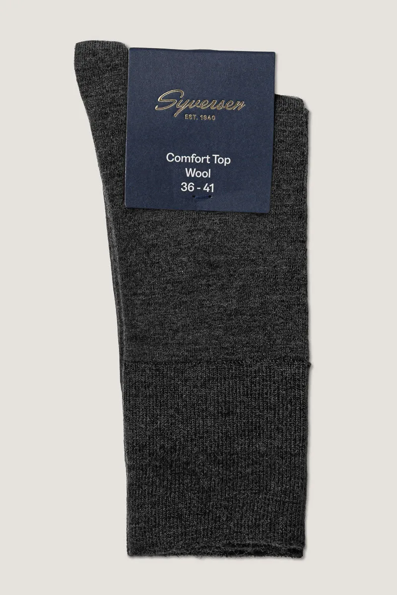 Note by Syversen Fine Wool Comfort Top ullsokk 36-41 uten stram strikk