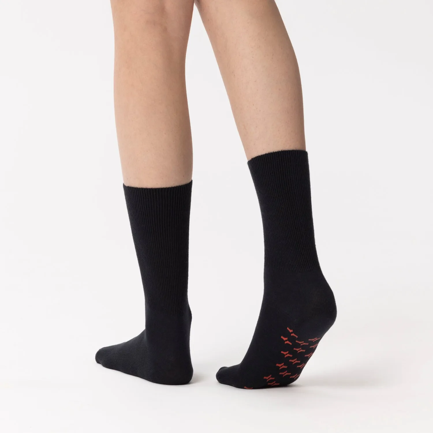 Rohner Yoga sokker navy antiskli 36-38