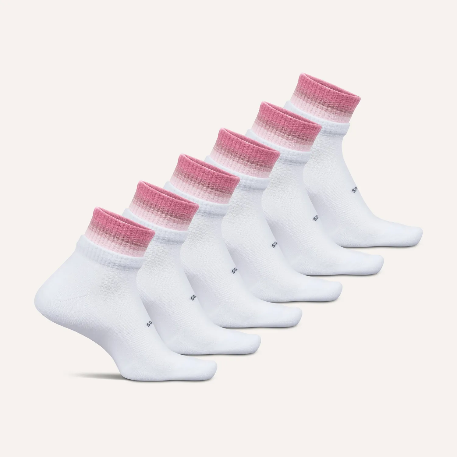 Feetures High Performance Max Cushion Stacked Quarter 6-pack