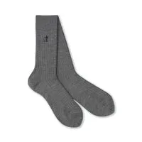 London Sock Company Simply Merino sokker merinoull ribbestrikk