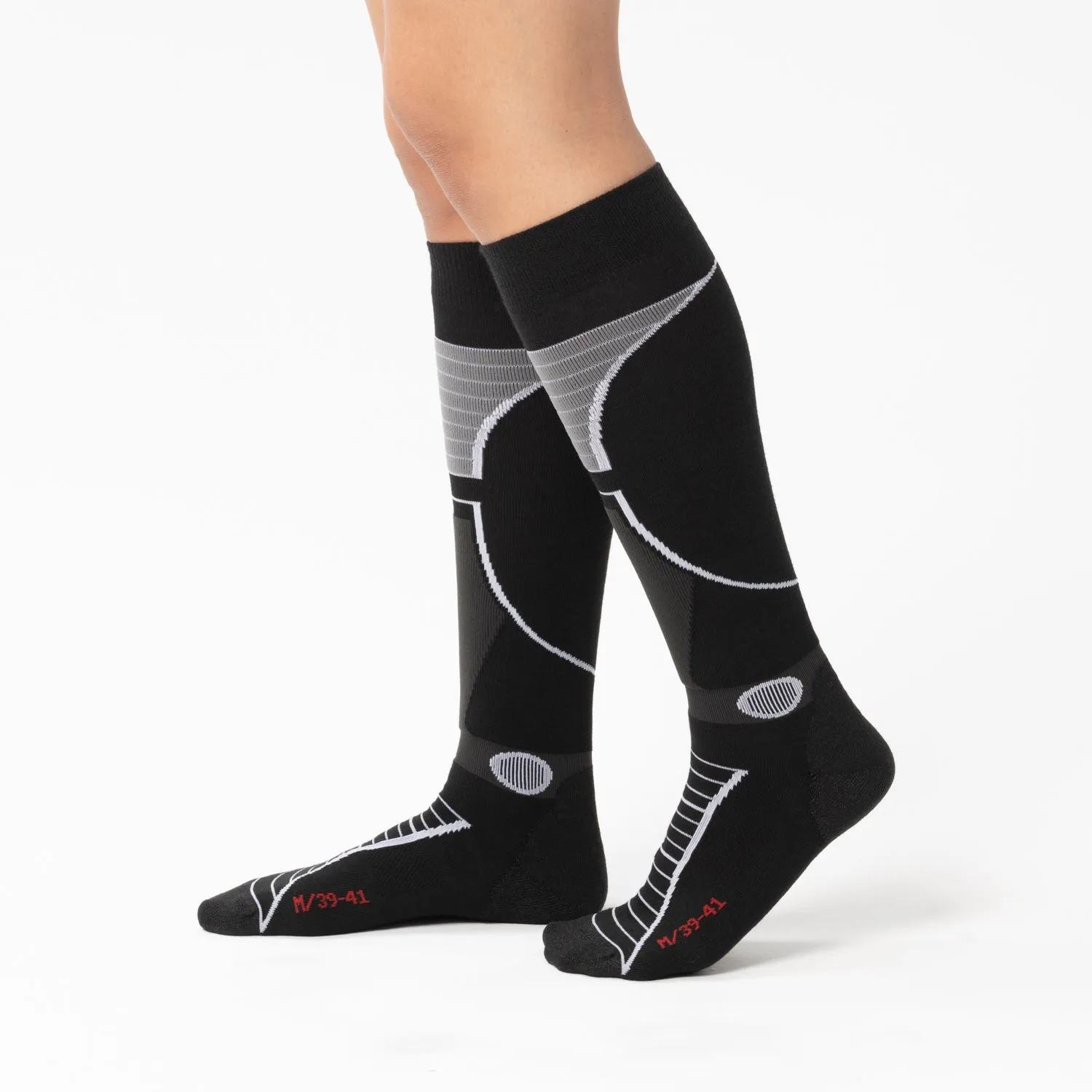 Rohner Race Light skisokker svart 36-38