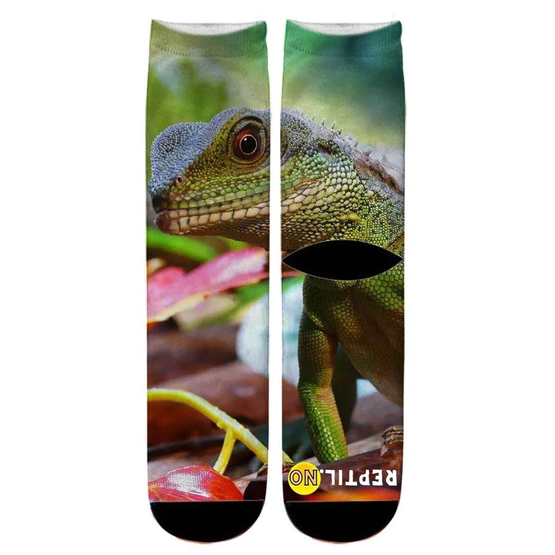 Kule-Sokker Reptil 3D sokker onesize