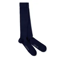 London Sock Company Travel sokker kne-high beige bomull