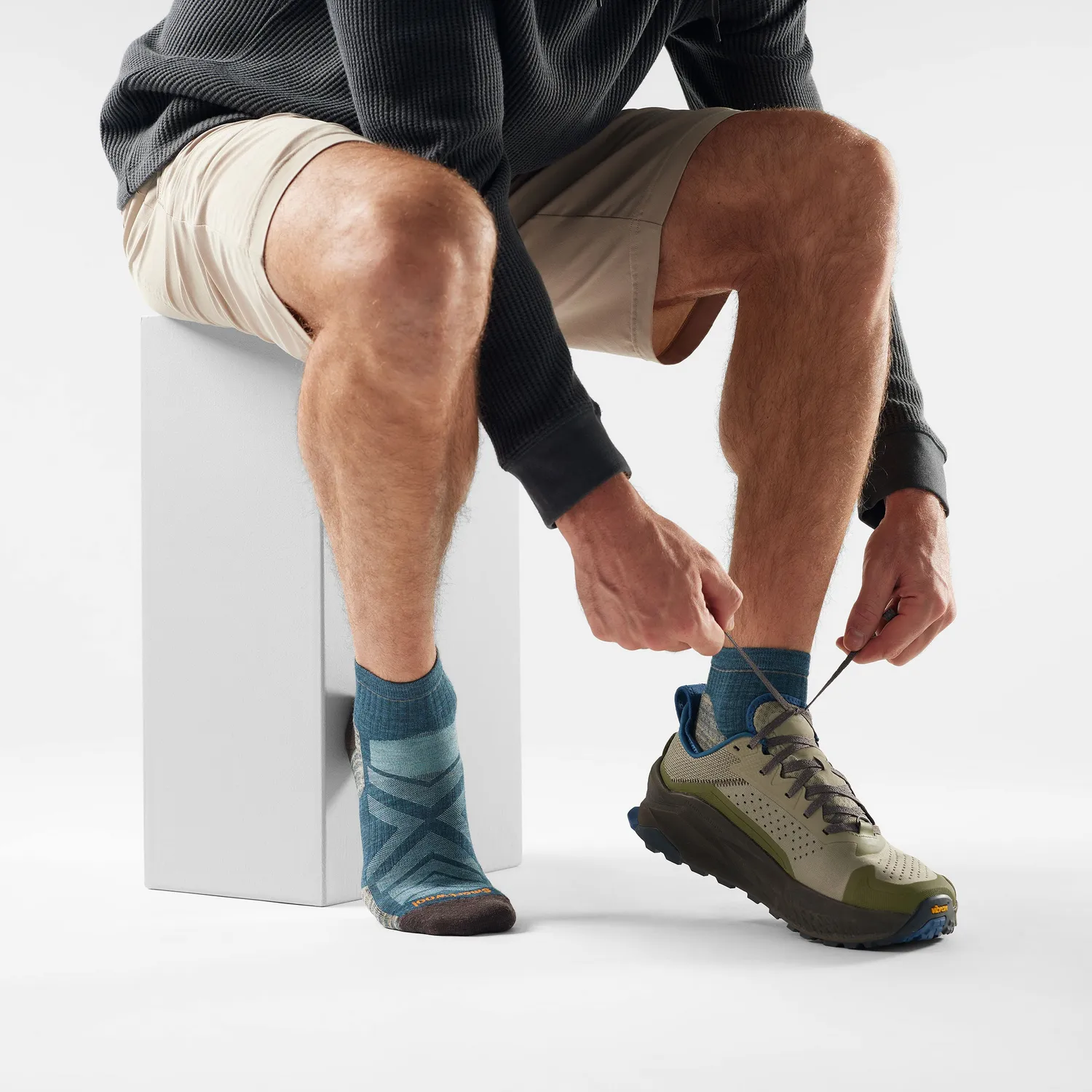 Smartwool Hike Ankle tursokker twilight blue ull