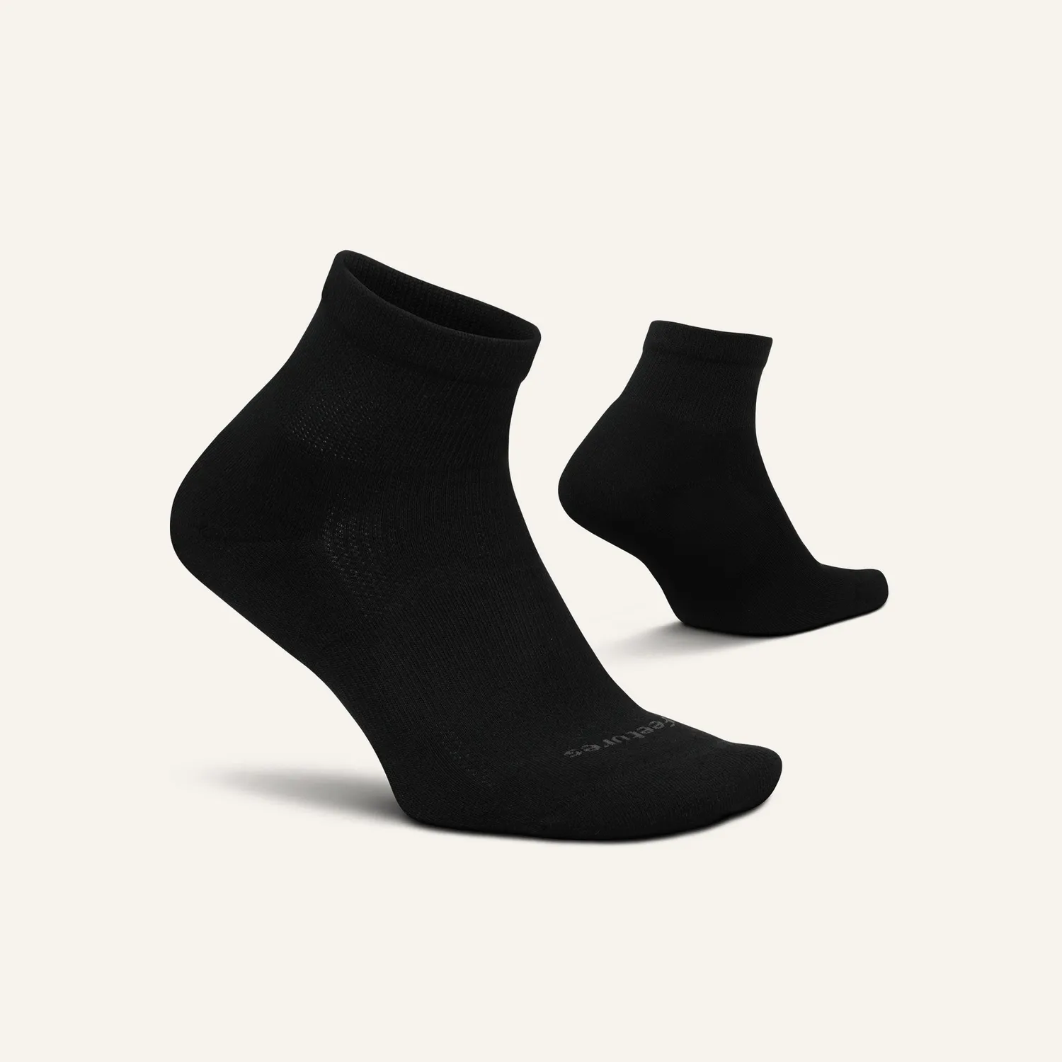 Feetures Therapeutic Max Cushion Quarter sokker Hvit