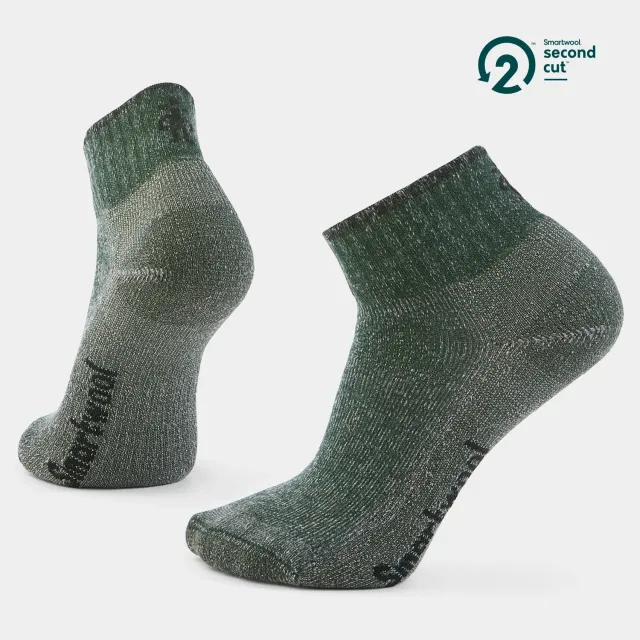 Smartwool Hike Second Cut Ankle sokker Dark Sage resirkulert
