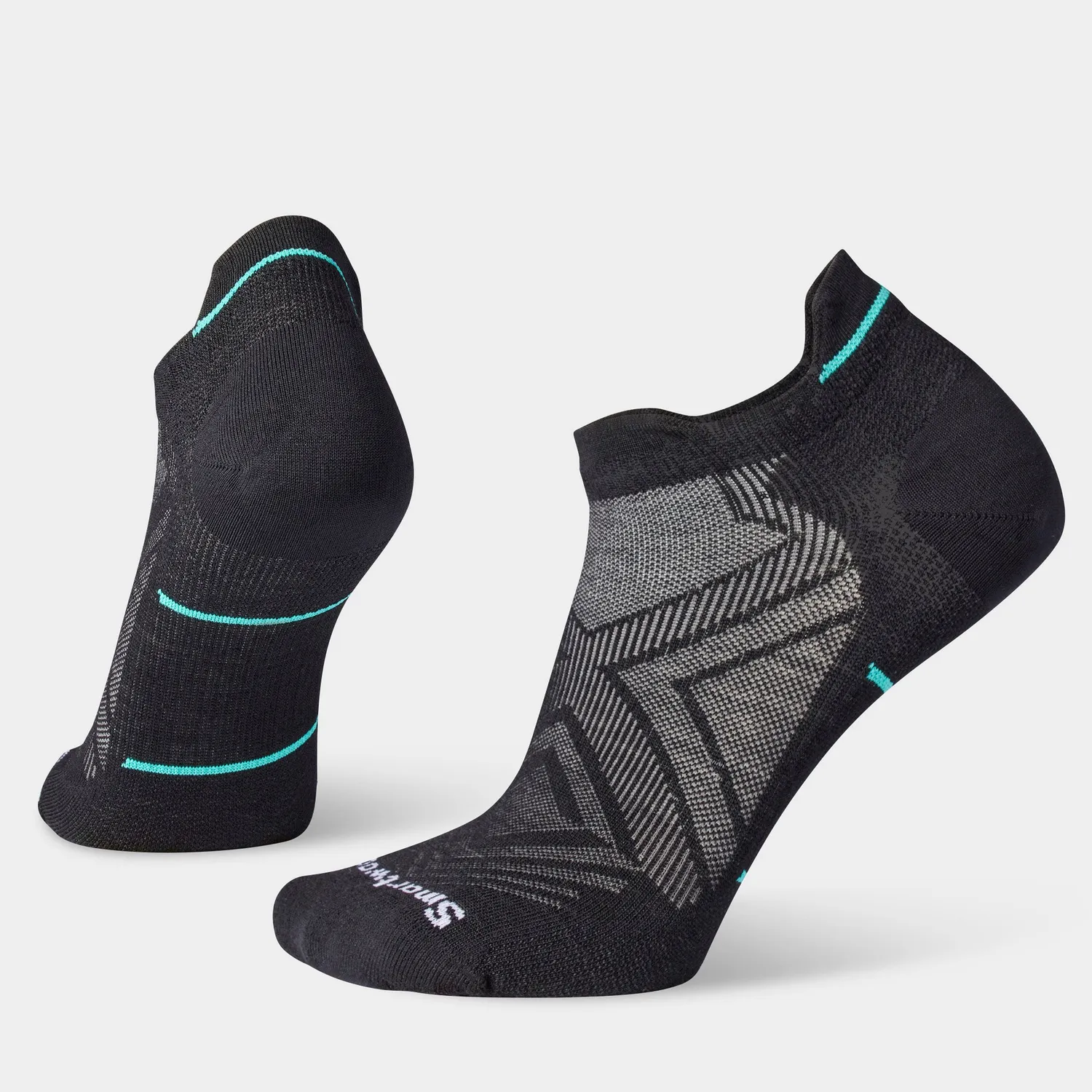 Smartwool Run Low Ankle løpesokker Twilight Blue tynn
