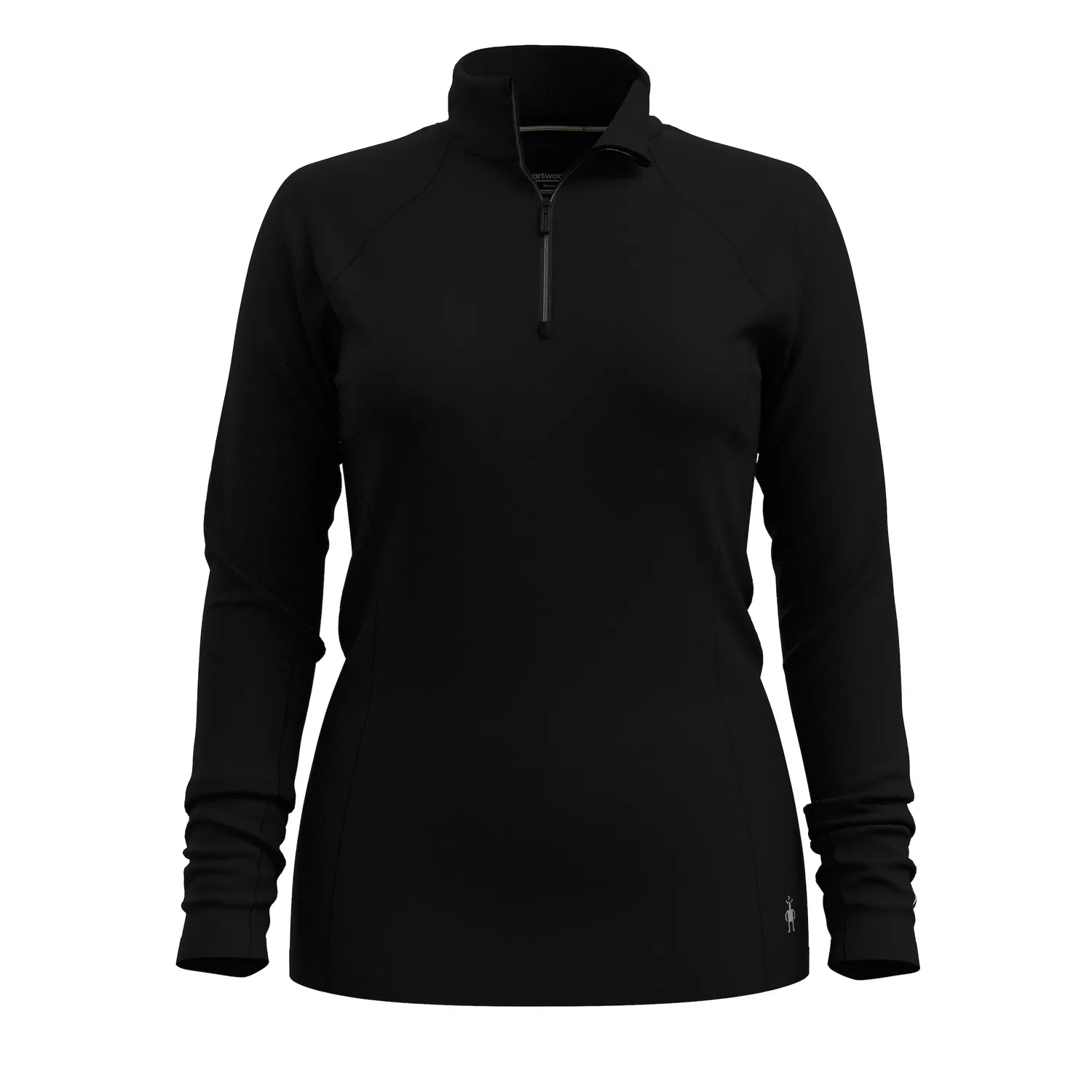 Smartwool Classic All-Season 1/4 Zip ulltrøye svart