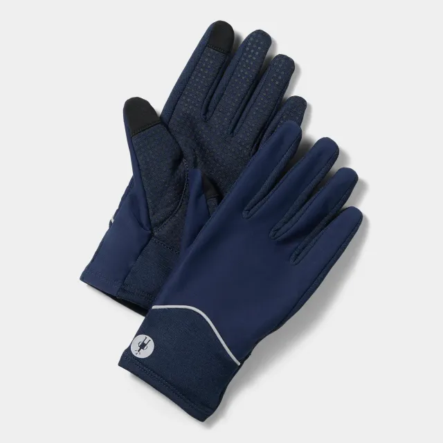 Smartwool Active Fleece Wind hansker deep navy vindtett