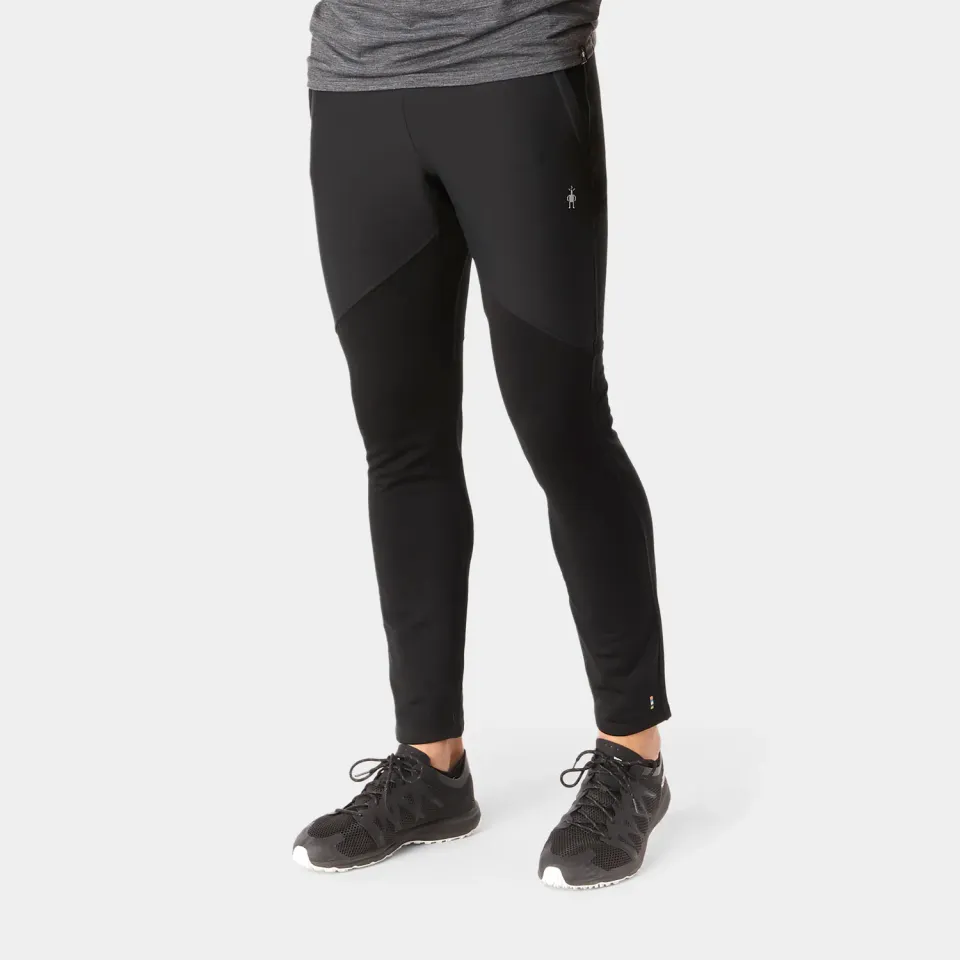 Smartwool Active Fleece Wind turbukse Black M herre