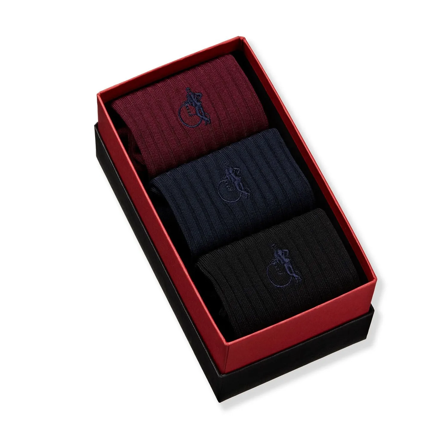 London Sock Company Simply Traditional II sokker 3 par bomull