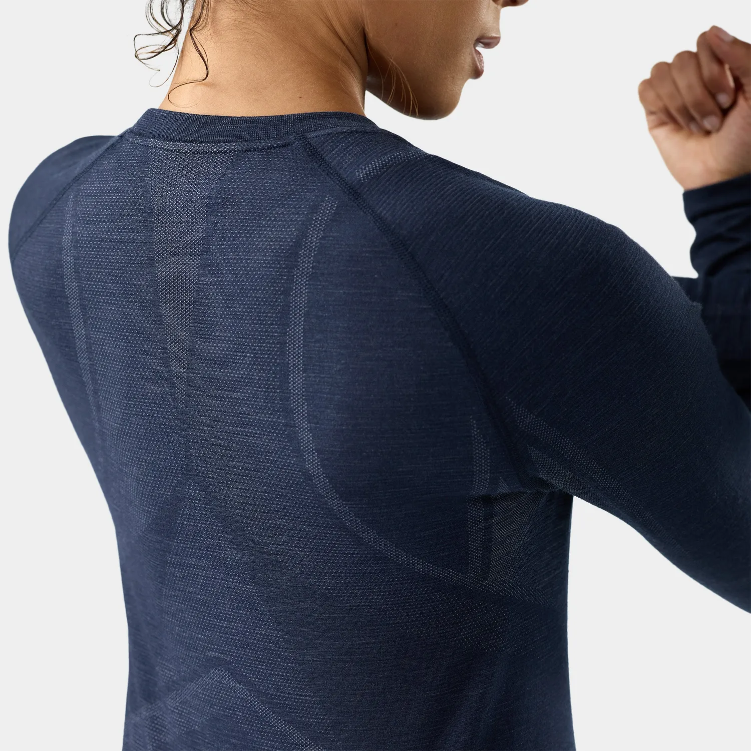 Smartwool All-Season Base Layer Crew Deep Navy ull