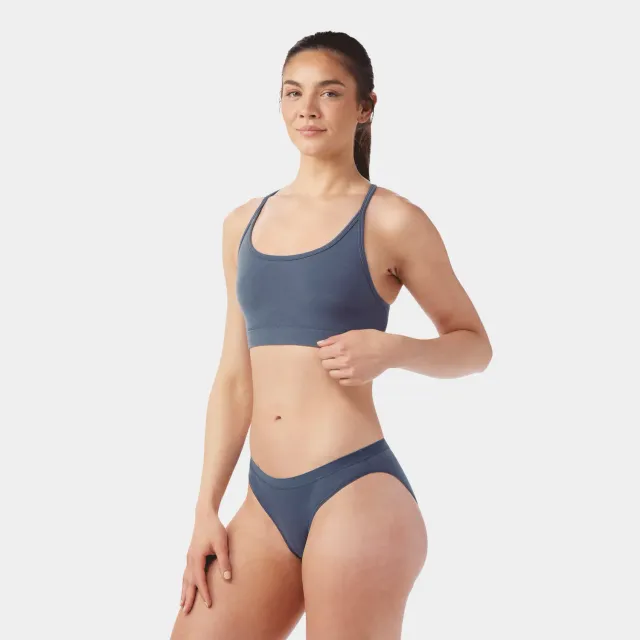 Smartwool Merino Blend bralette ull nightfall blue