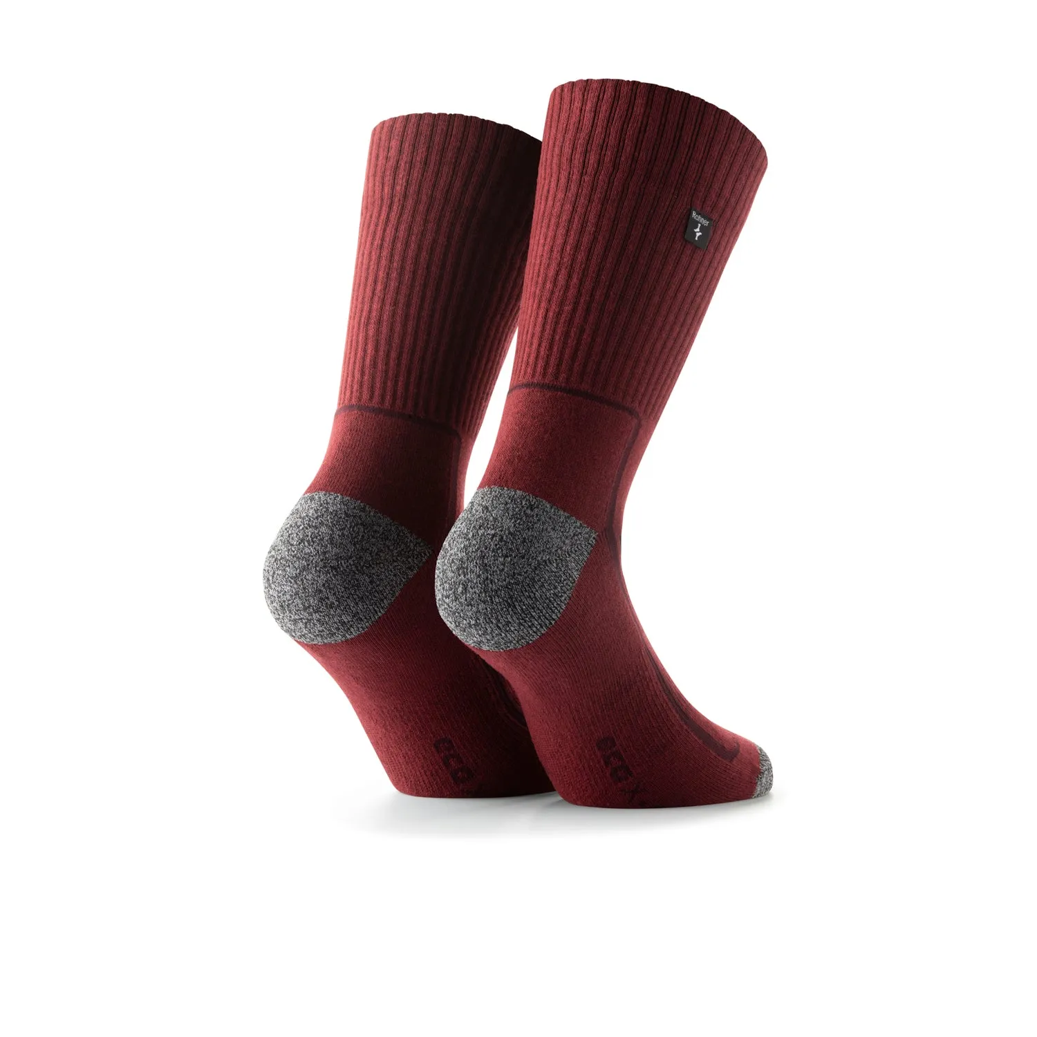 Rohner Eco X-Sport sportssokker svart 36-38 resirkulert bomull
