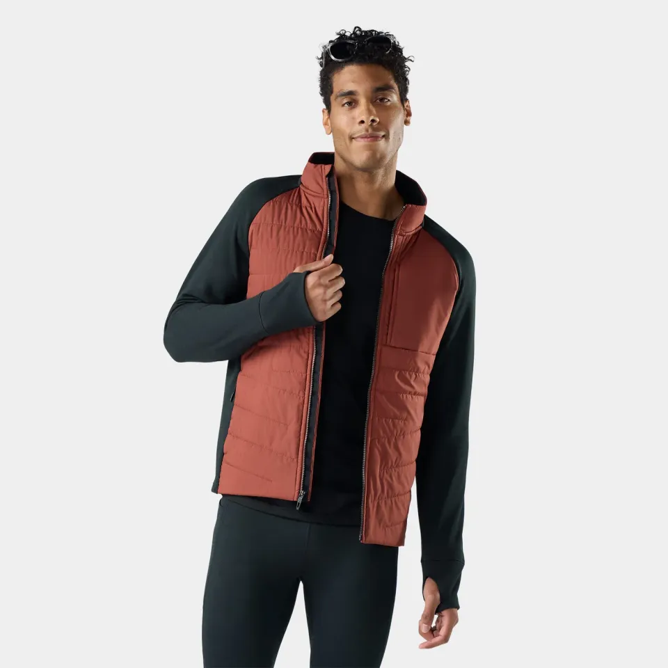 Smartwool Smartloft Hybrid Jacket jakke Burnt Sienna resirkulert ull