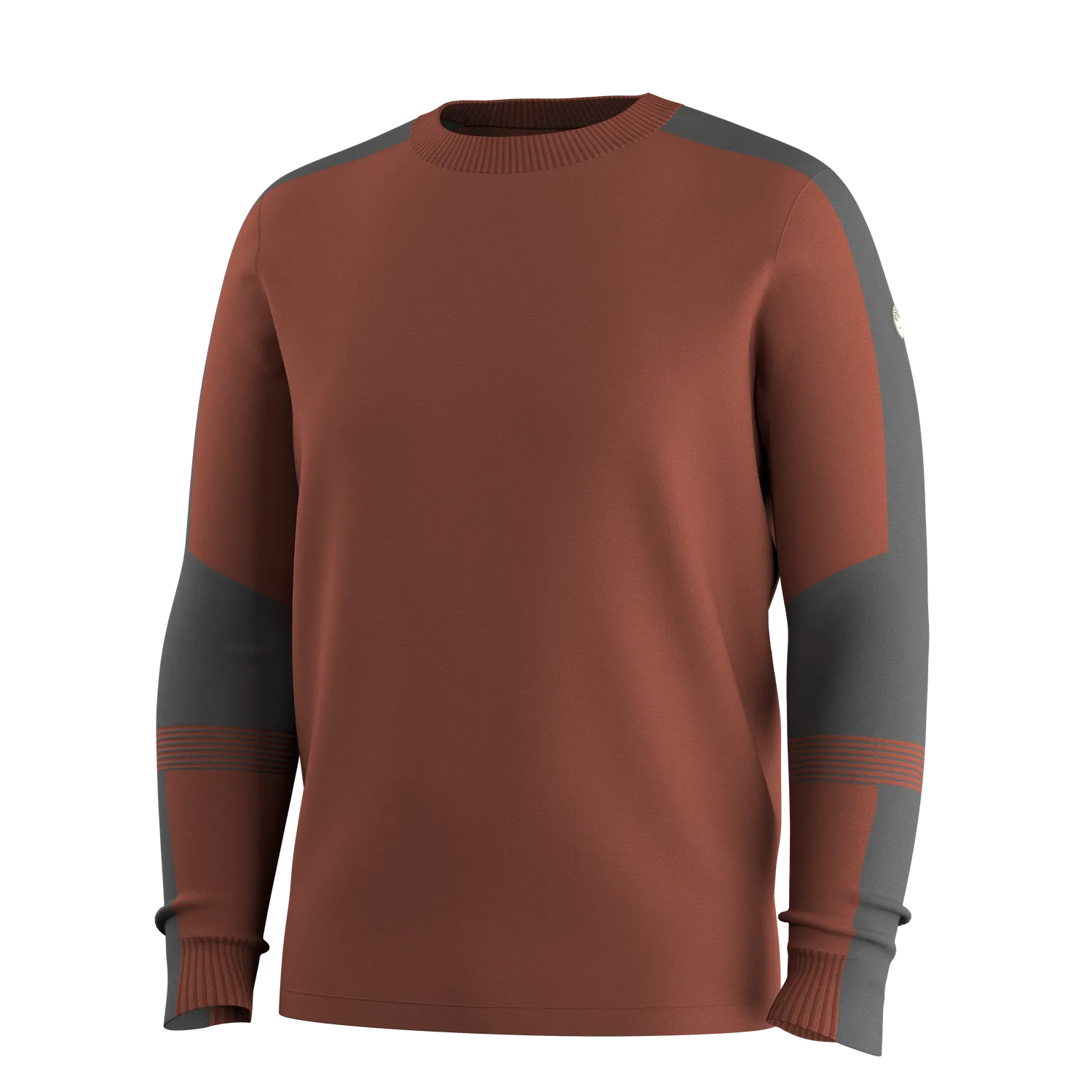Smartwool Alpine Crew genser ull burnt sienna
