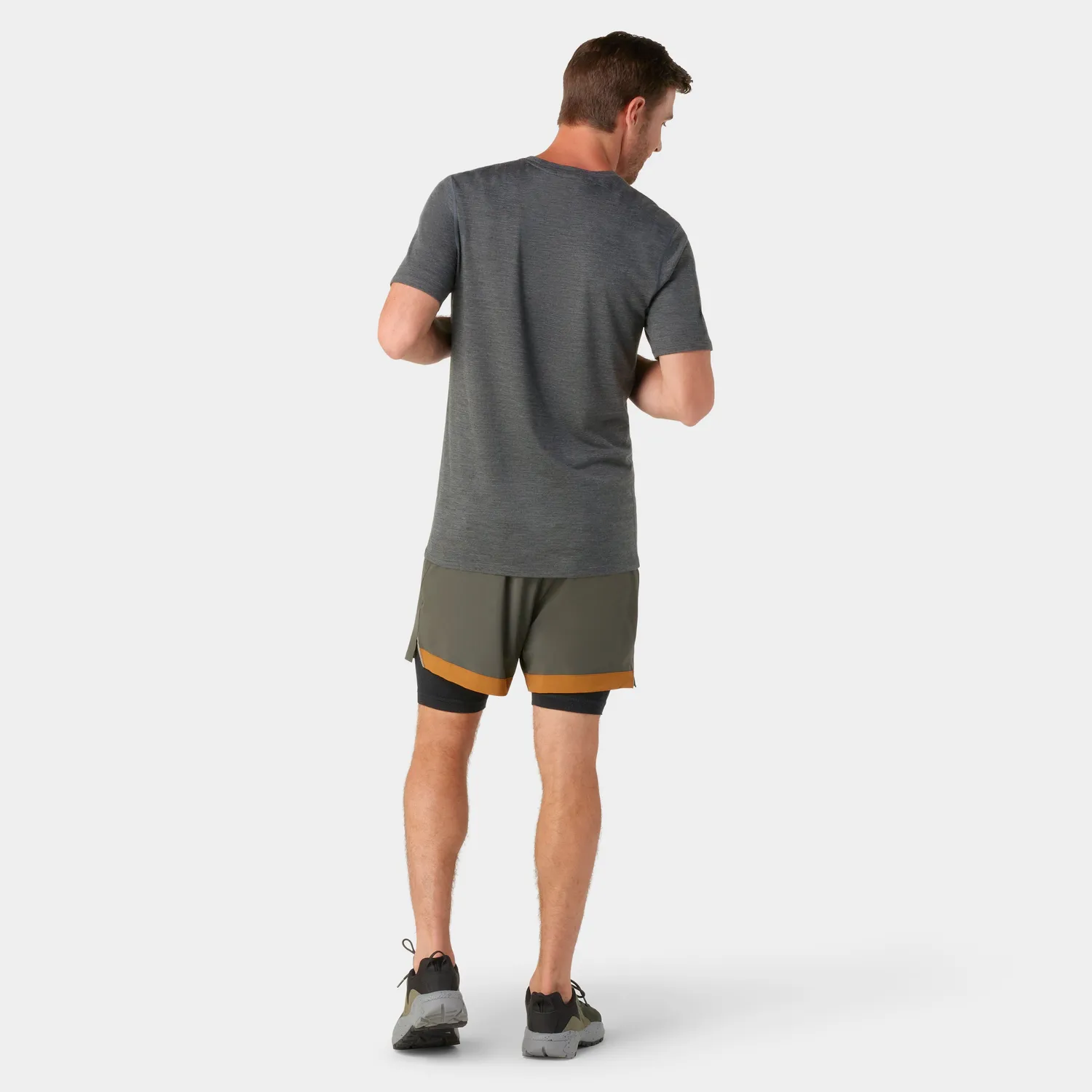 Smartwool Merino t-skjorte Iron Heather herre