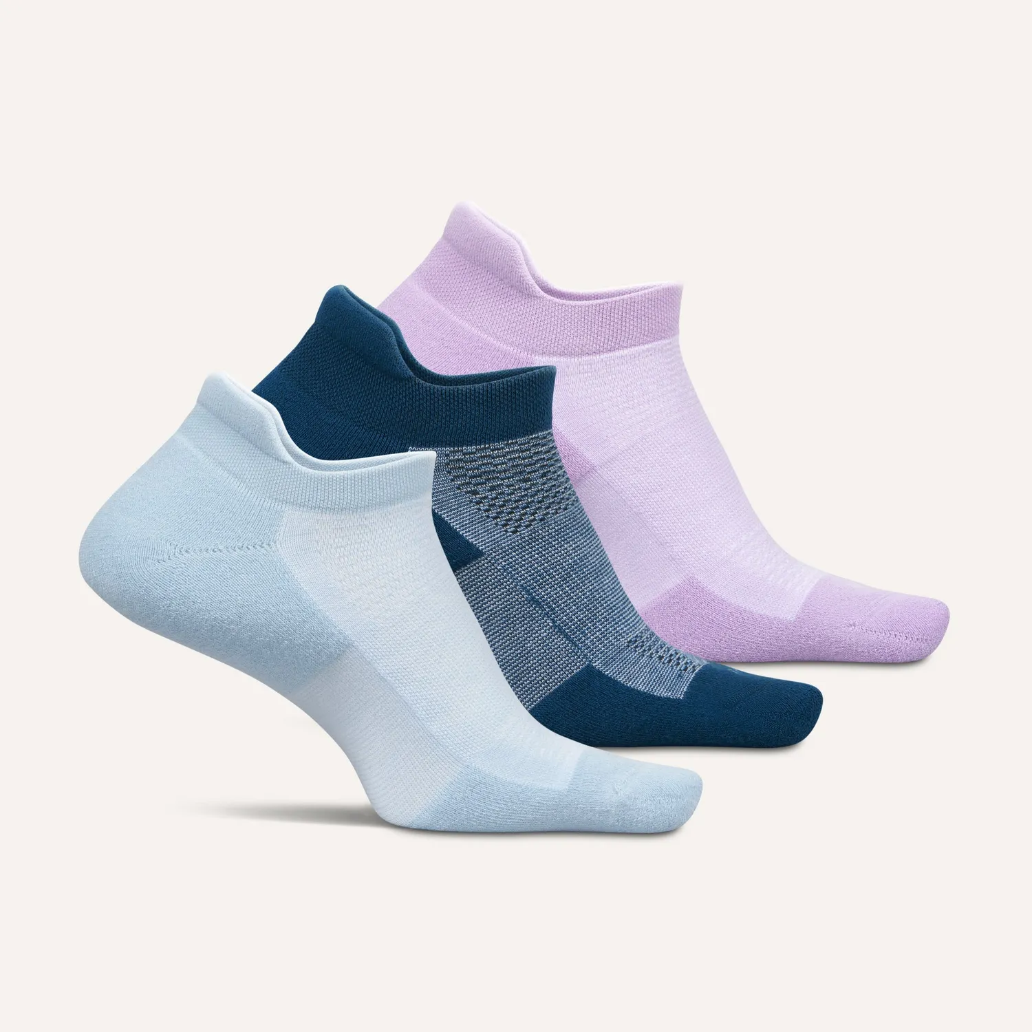 Feetures High Performance Max Cushion Tab sokker 3-pack myk