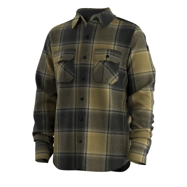 Smartwool Anchor Line Shirt Jacket skjortejakke Winter Moss Plaid ull