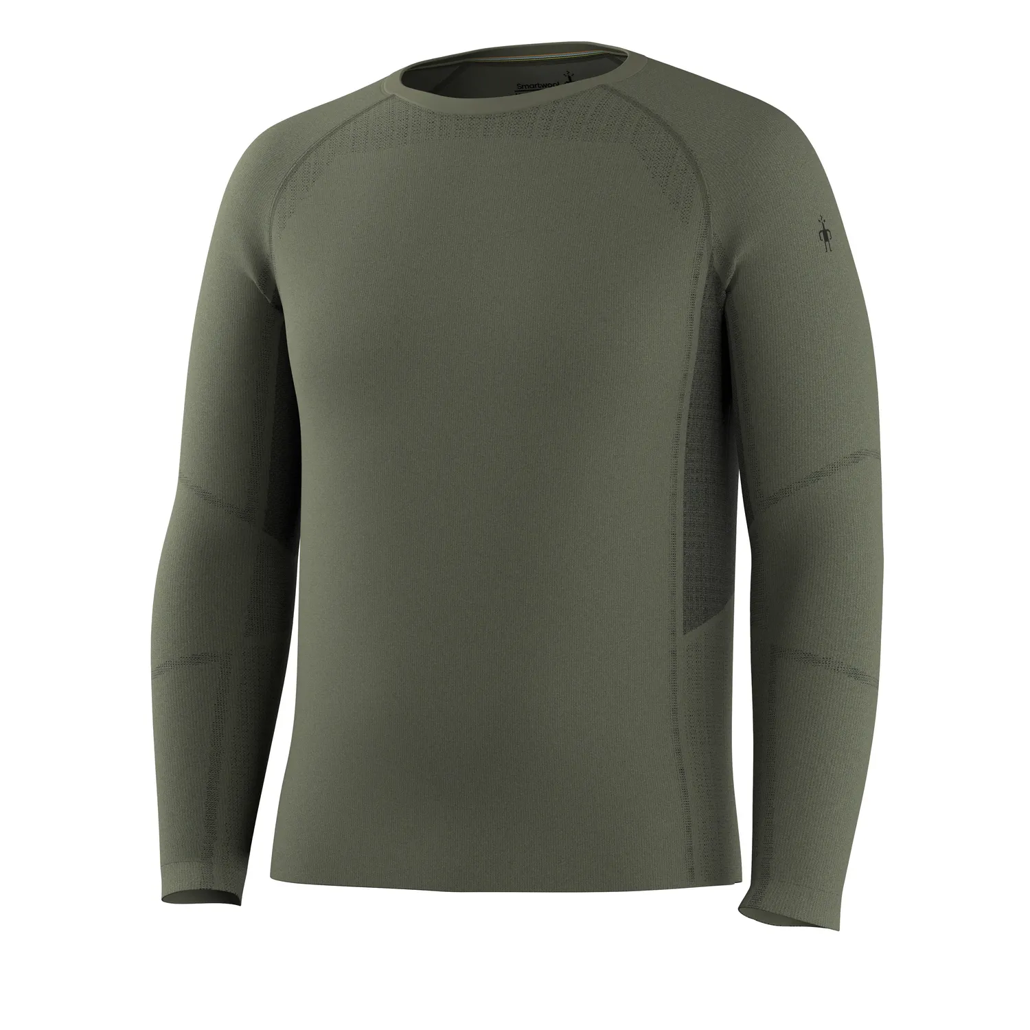 Smartwool Intraknit All-Season Crew trøye Winter Moss trening