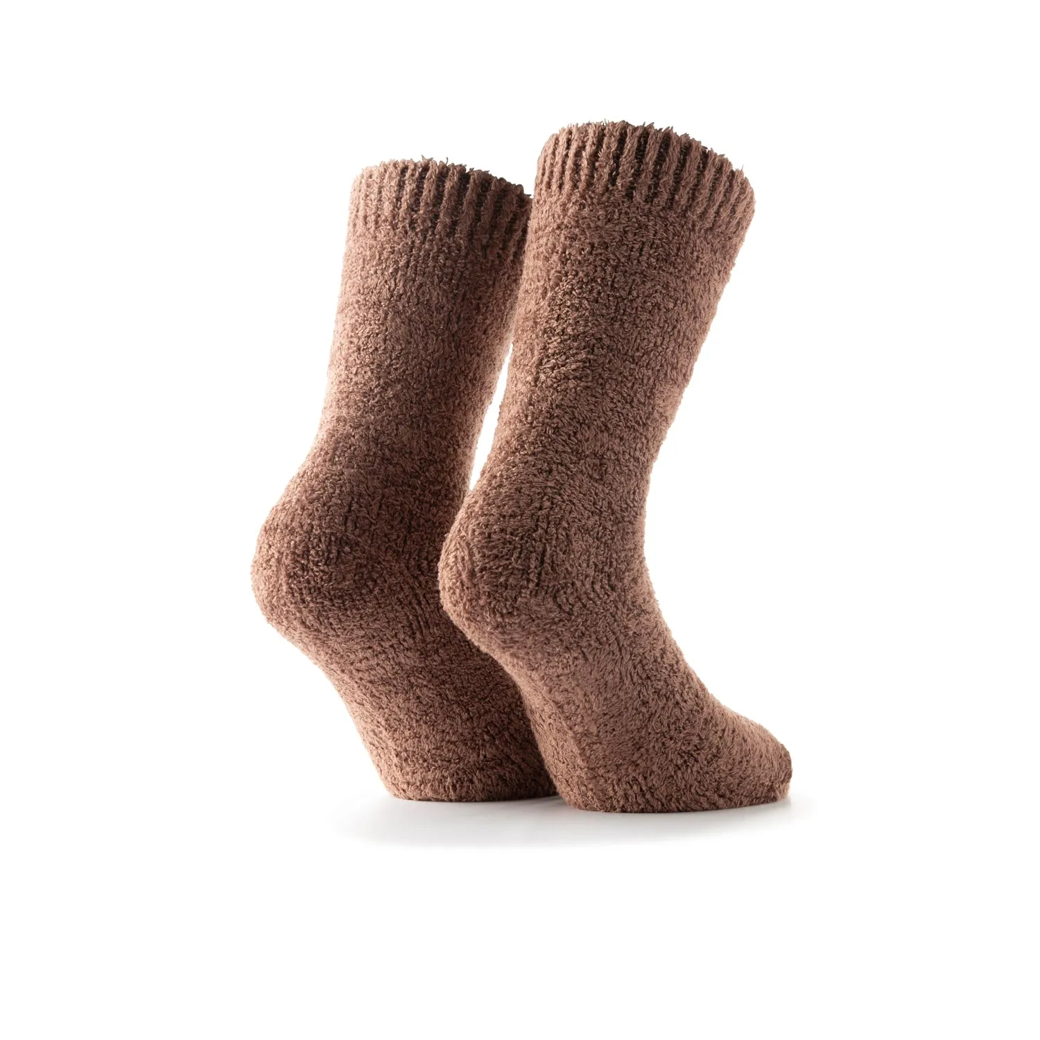 Rohner Cozy Socks kosesokker brun 10-pakning bambus