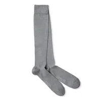 London Sock Company Travel sokker kne-high beige bomull