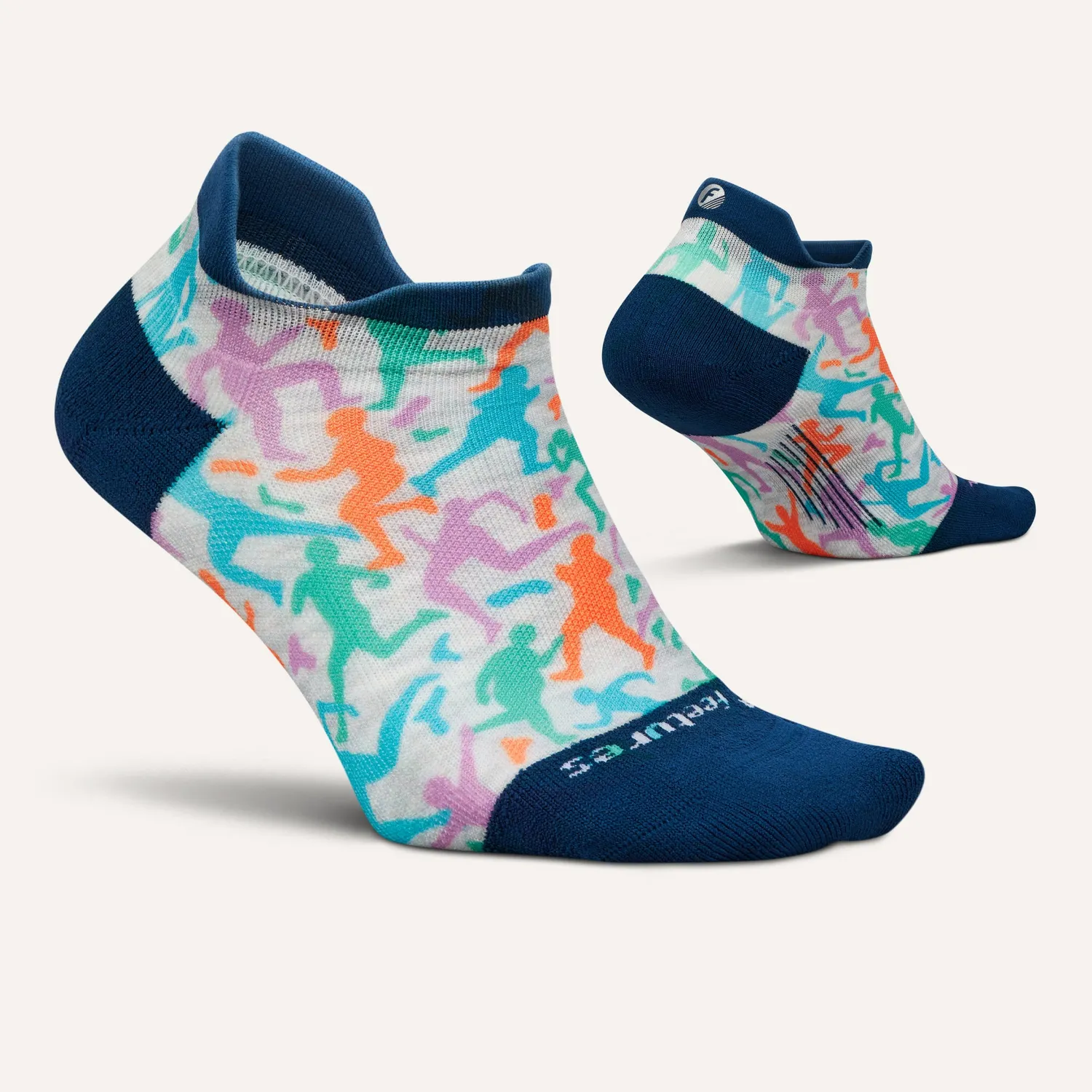 Feetures Elite Light Cushion Tab løpesokker Move as One