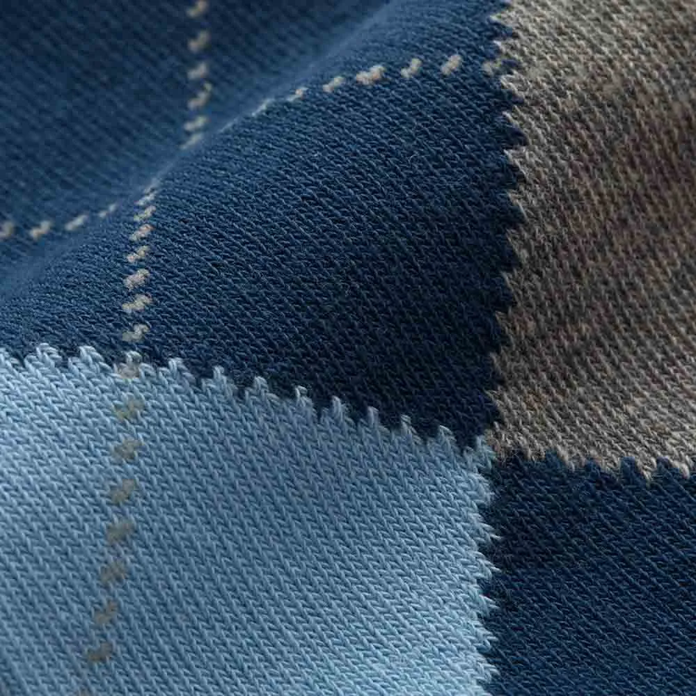 London Sock Company Highland Argyle sokker ruter bomull