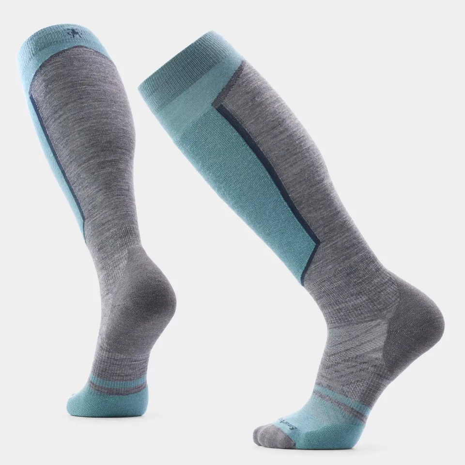 Smartwool Ski OTC skisokker dusty teal merinoull
