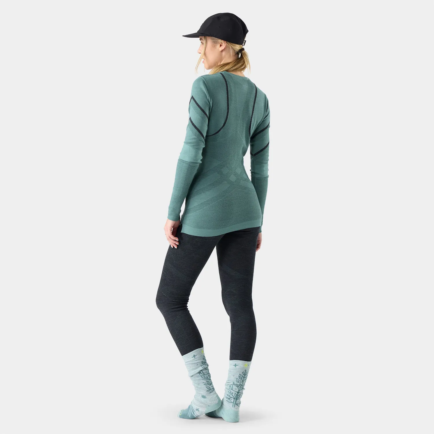 Smartwool Thermal Intraknit ulltrøye turkis