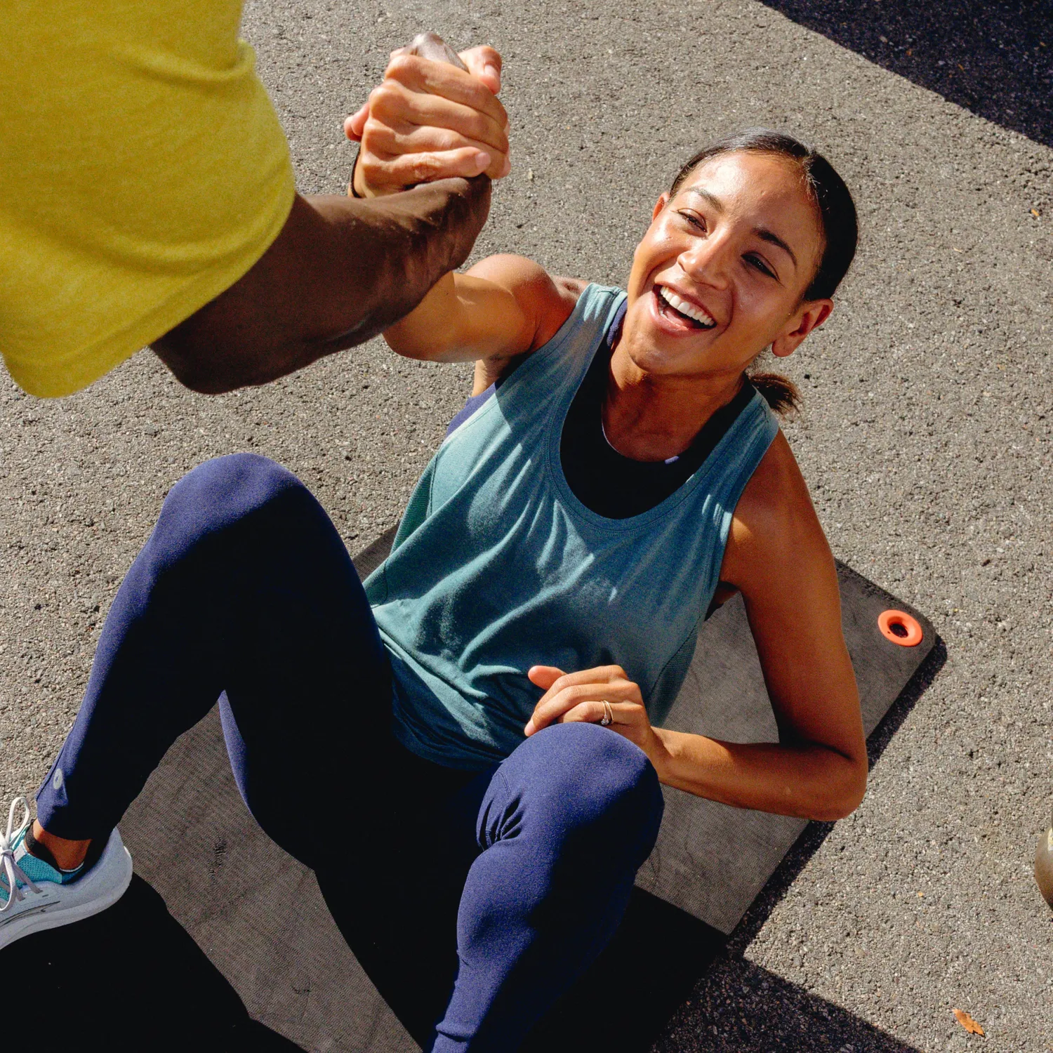 Smartwool Active Mesh Racerback Tank singlet Dusty Teal lett