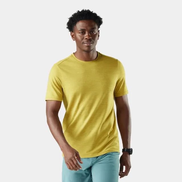 Smartwool Active herre t-skjorte bronze olive luktfri