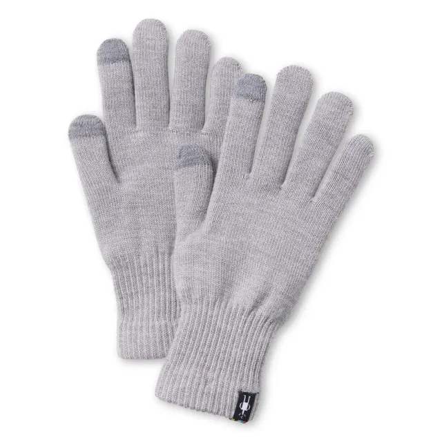 Smartwool Liner hansker light gray heather merino