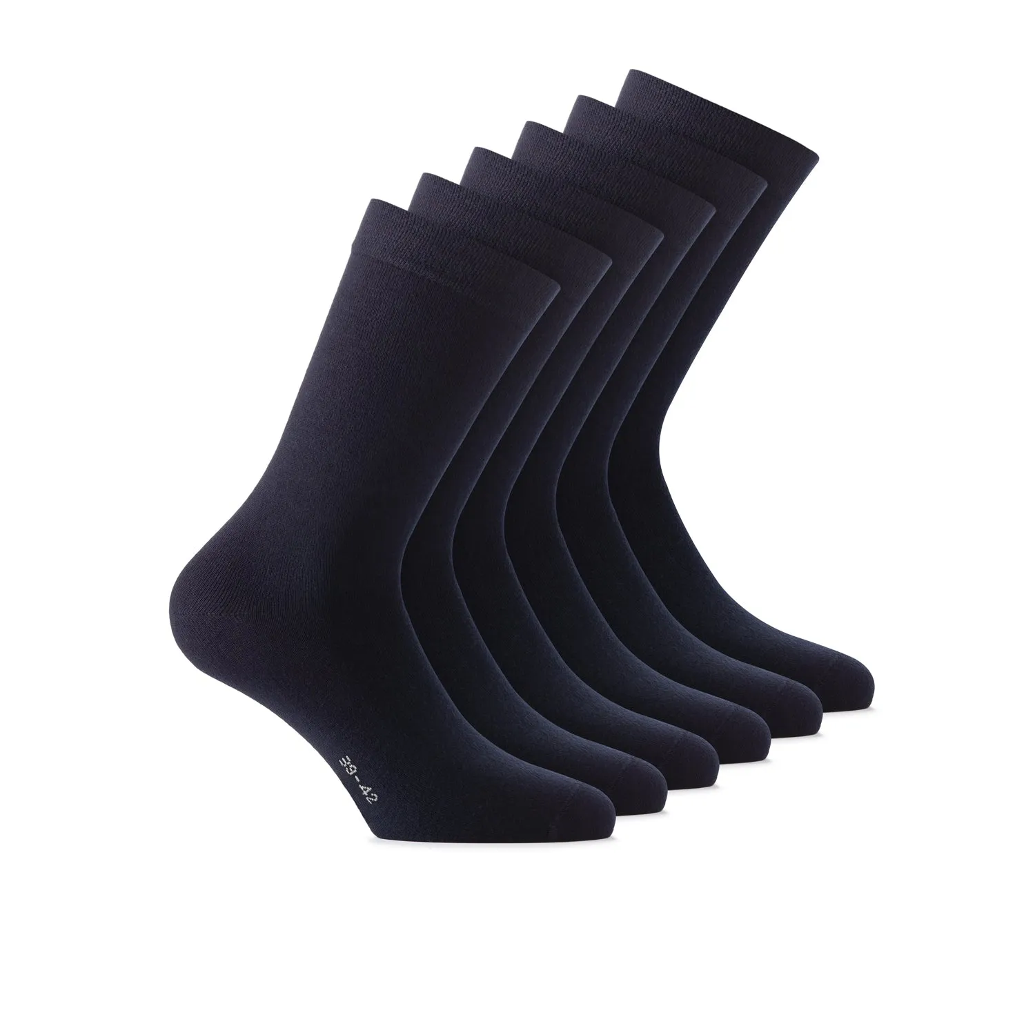 Rohner Soft Touch sokker 9-pakning svart myke