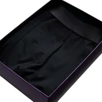 London Sock Company Simply Black boxer svart lyocell