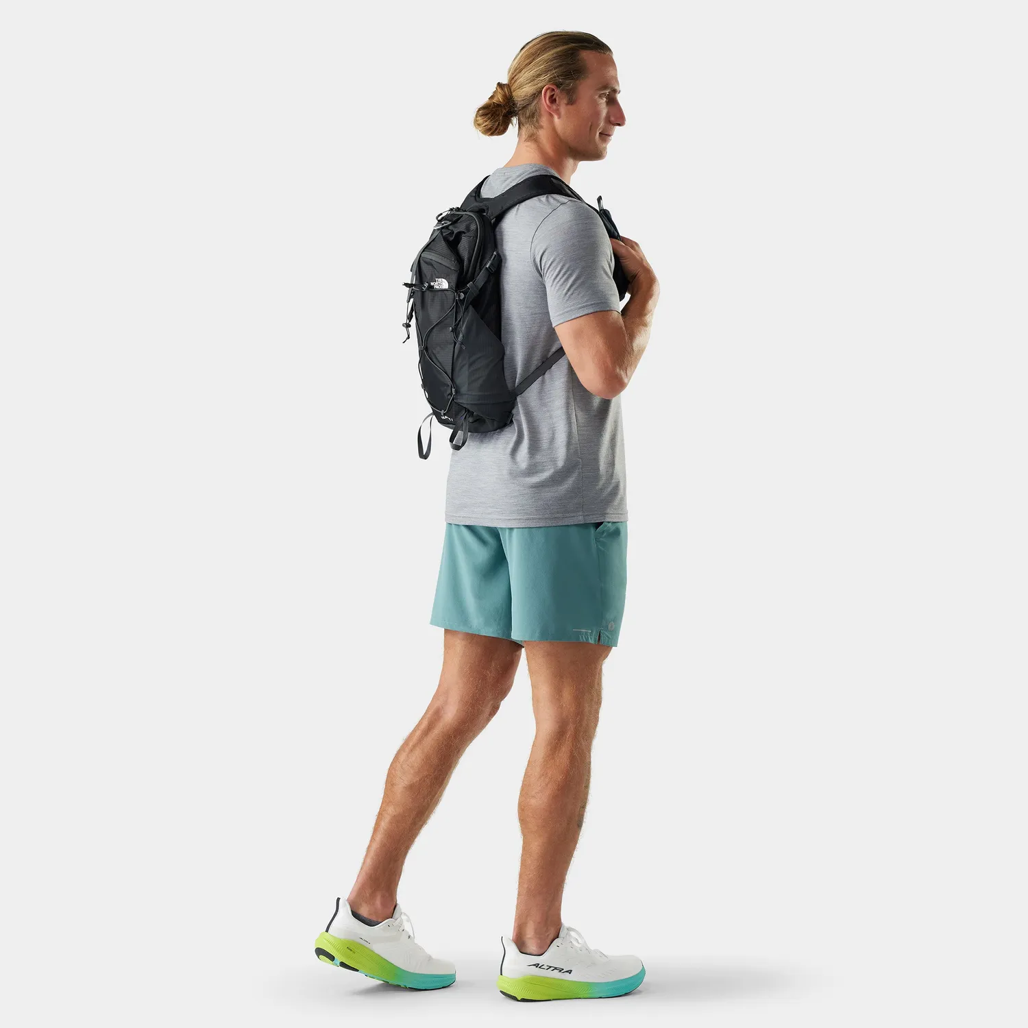 Smartwool Active 7" shorts Dusty Teal herre
