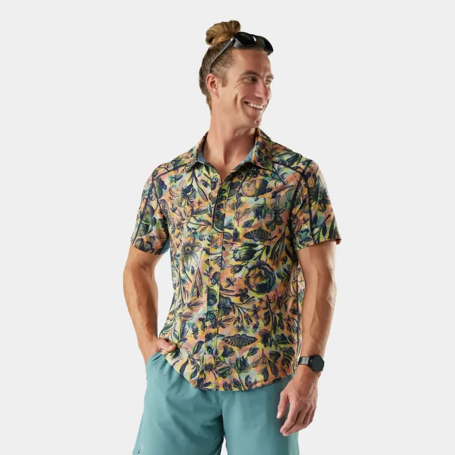 Smartwool Everyday Button Down skjorte herre multi floral