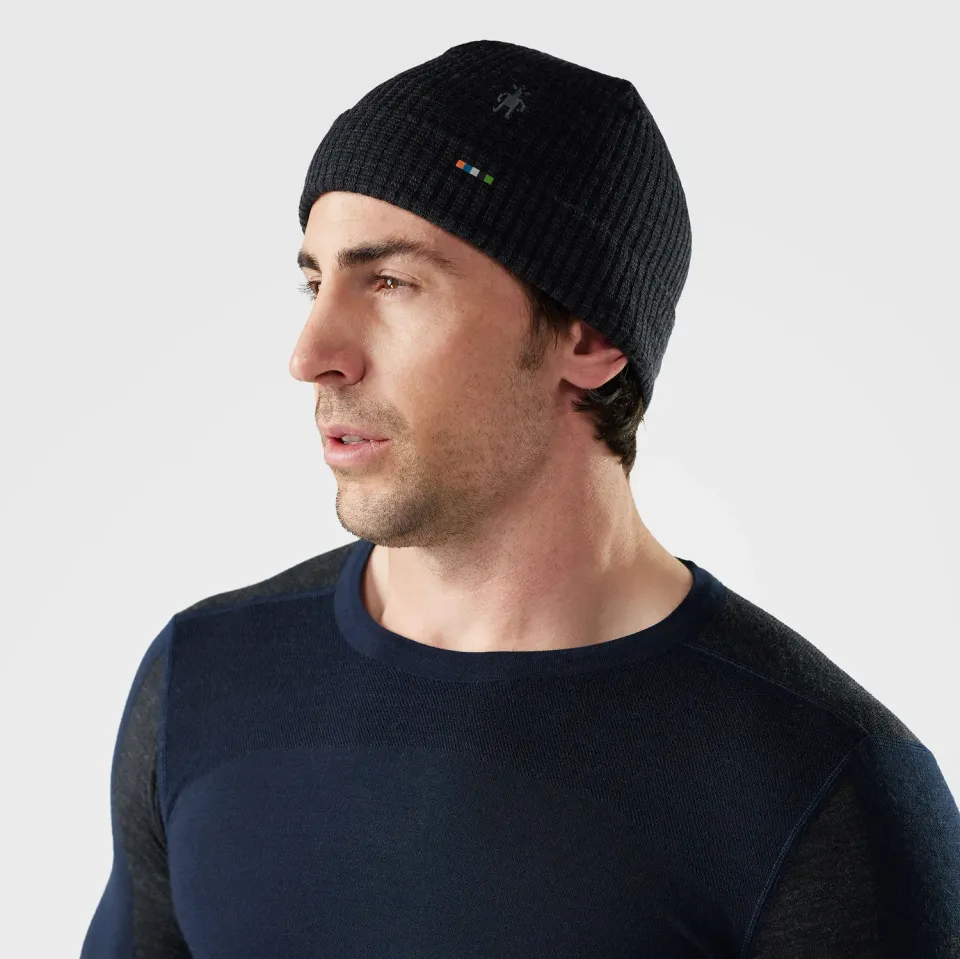 Smartwool Thermal Merino Rib lue Charcoal Heather