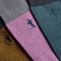 London Sock Company Bond St. Herringbone pene sokker fiskeben