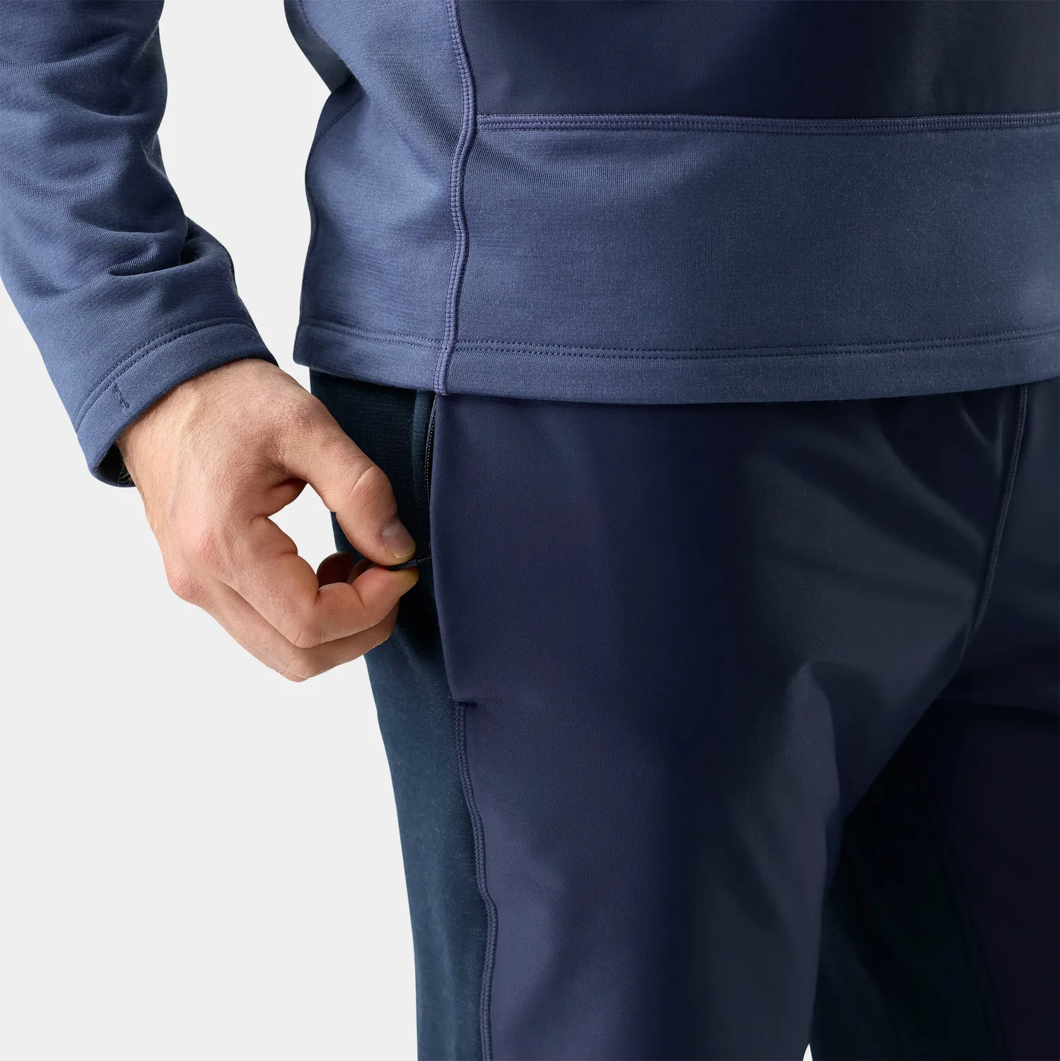 Smartwool Active Fleece Wind turbukse Deep Navy herre