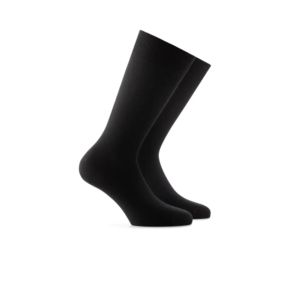 Rohner Premium herresokker svart 41-42 kashmir