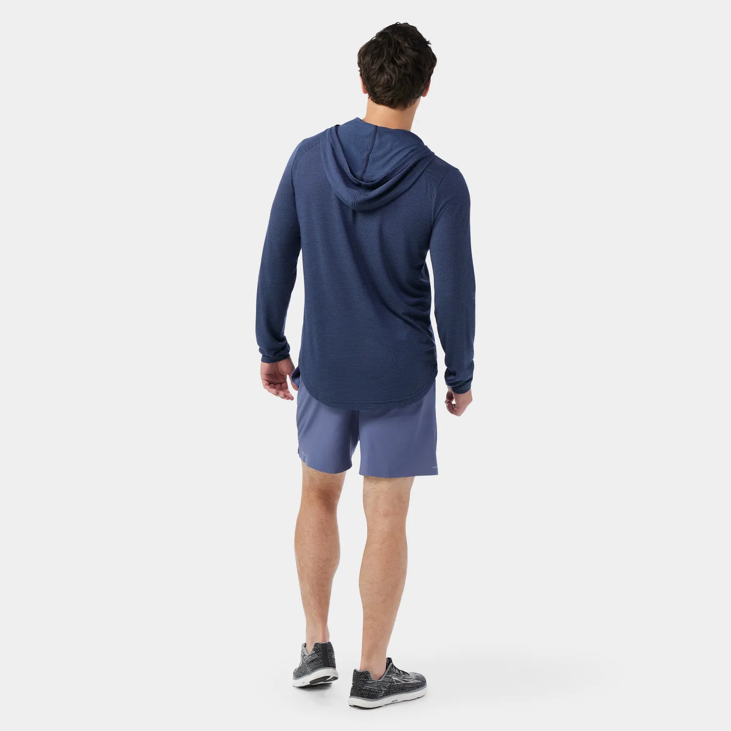 Smartwool Active Mesh hoodie Nightfall Blue M